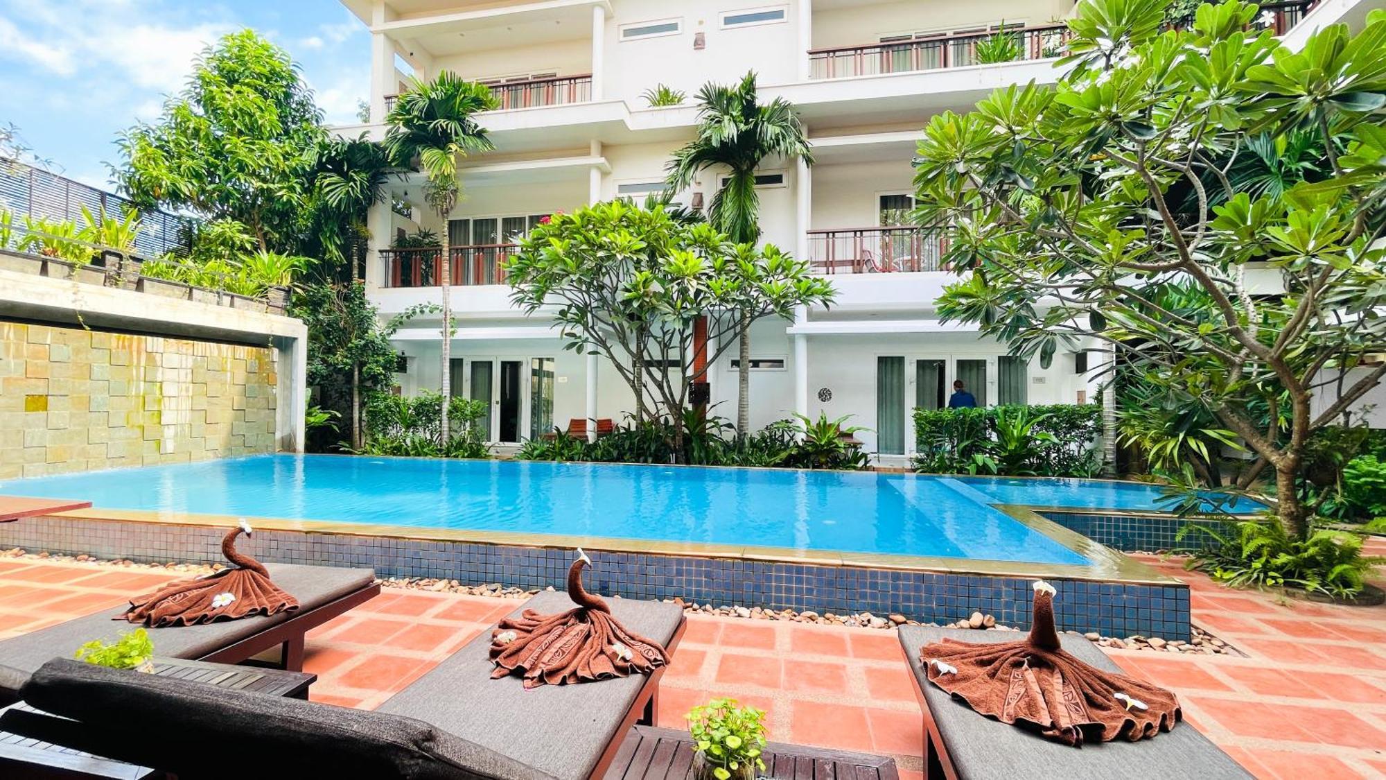 Indra Angkor Residence Siem Reap Bagian luar foto